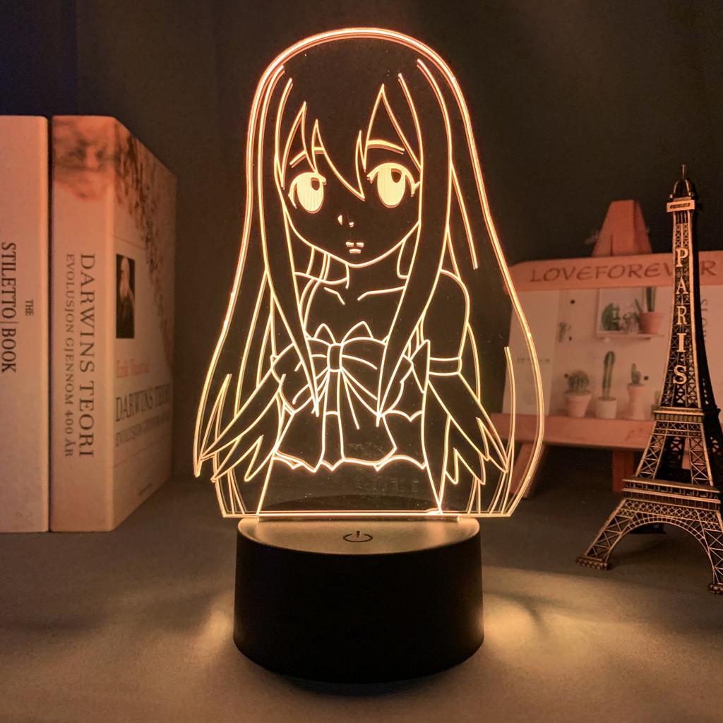 Fairy Tail Led Night Lamp With Color Changing Features And Usb Power For Kid Room