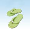 Обувь толстая лето 2024 Kawaii женские тапочки и сандалии на платформе шлепанцы шлепанцы мягкие милые зеленые на пляже Eva W 39