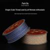 1.5mm Tibetan Braided Dragon Scale Wenge Necklace & Bracelet Thread