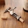 Corrosion-resistant Wine Bottle Opener Vintage Cork Puller Creative Zinc Zinc Zinc Alloy Corkscrew  Gift