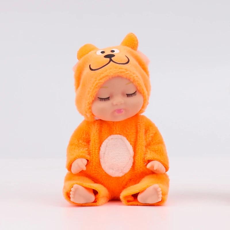 1 шт. Мини-набор для куклы Реборн Игрушка Симуляция Реборн Малышка Принцесса Милые спящие куклы Игрушка с одеждой Аксессуары Bebés Reborns