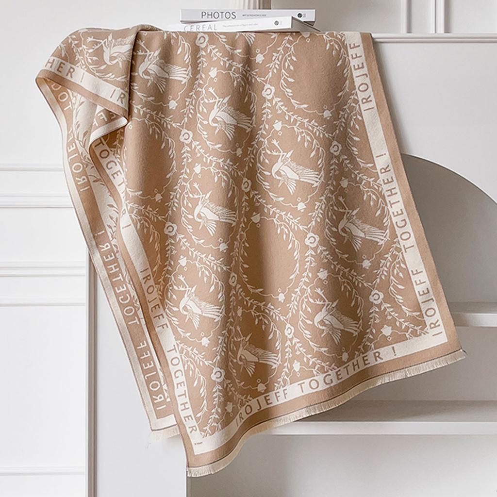 Women Scraf Luxury Brand Latest Design Bohemia Style Pashmina Wrap Neckerchief Female Bufanda Echarpe Winter Warm Thick Shawl