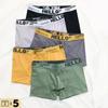 Man Outdoor Sports Boxer Men'S Underwear Men'S Panties  Breathable Polyester Innerwear Sexy Underpants Boxershorts Antibacterial M-4XL