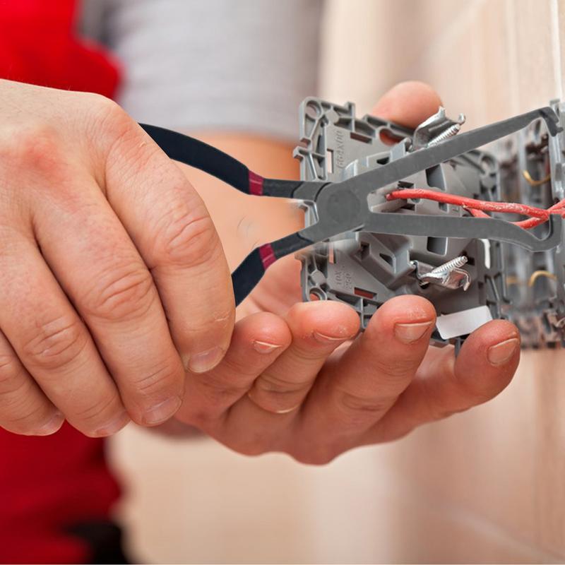 Automotive Electrical Disconnect Pliers Automotive Electrical Connector Pliers Long Spark Plug Removal Pliers Hose Pipe Clamp