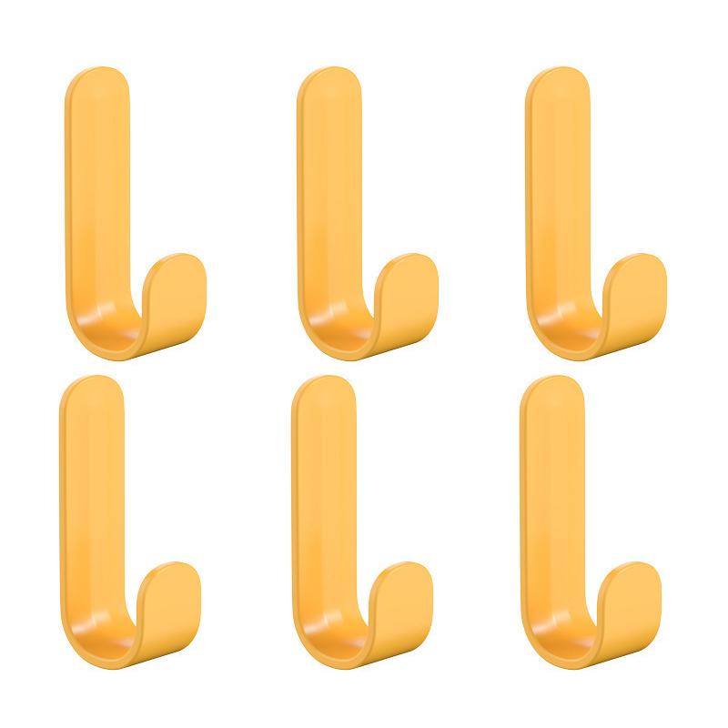 6 шт. универсальный настенный органайзер, крючок за дверью, тканевая вешалка для ключей, крючок для ванной комнаты, держатель для полотенец, полка для кухонной фурнитуры