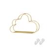 Cloud Shape Wall Shelf Rack Storage Organizer Hanging Decorative Home Decorations