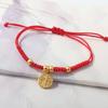 New Year Snake Year Bracelet Hand Rope Fortune Bracelet Unique Lucky Red Rope  Decoration