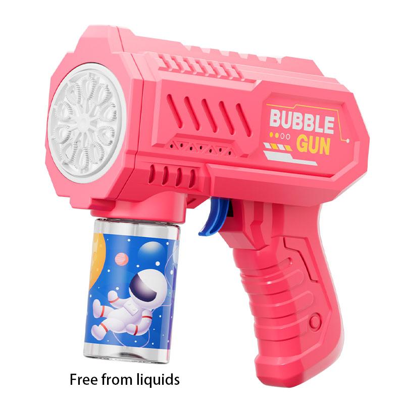 Unicorn Electric Bubble Gun Kids Toy Bubbles Machine Automatic Soap Blower with Light Outdoor Party Games Children Gift Toy
