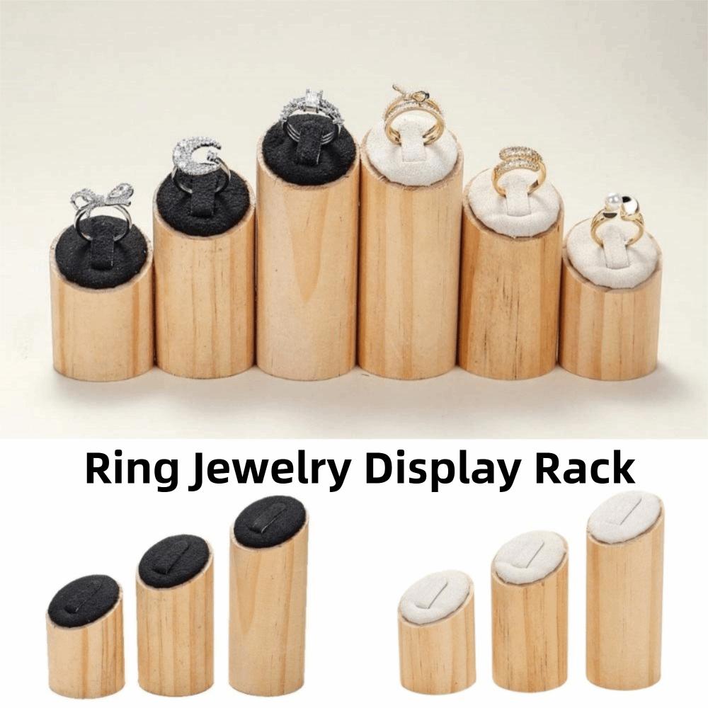 3Pcs/set Vintage Desktop Storage Rack Elegant Ring Holder  Photography Props