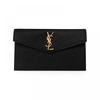 Saint Laurent Cassandra Monogram Uptown Gold Envelope Clutch Bag 565739 1gf0j