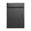 Leather A4 Conference Pad Board With Pen Slot Cup Holder Office Desk Organizer Meeting Room