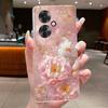 For OPPO Reno 11F / Reno 11A Case Clear Luxury Fashion Butterfly Flowers Soft TPU Silicone Cover for OPPO Reno11 F A Phone Case