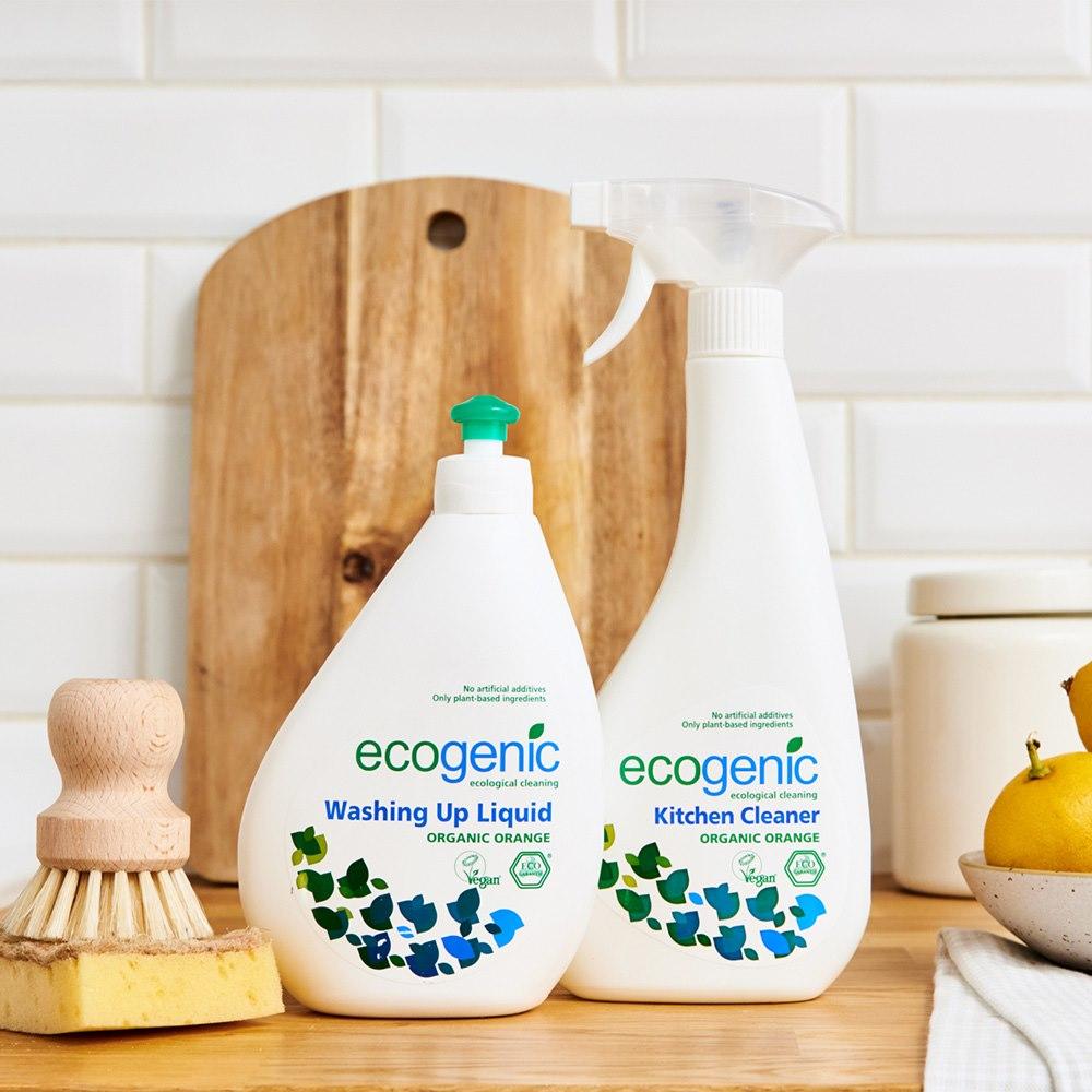 Ecogenic, Spray Do Czyszczenia Powierzchni Kuchennych Pomarańcza, 500Ml