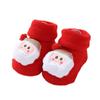 Children's Socks Non-slip Toddler Socks Kids Socks Cartoon Christmas Style Socks for Boys and Girls