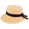 Tanaka Hats Alice Pork Actress Straw Pork Pie Wide Made In Pie-Shaped Hat, 57.5cm (Hat, Hat, Style, Brim, Women's, Casual, Japan) UK-H068 (Natural)