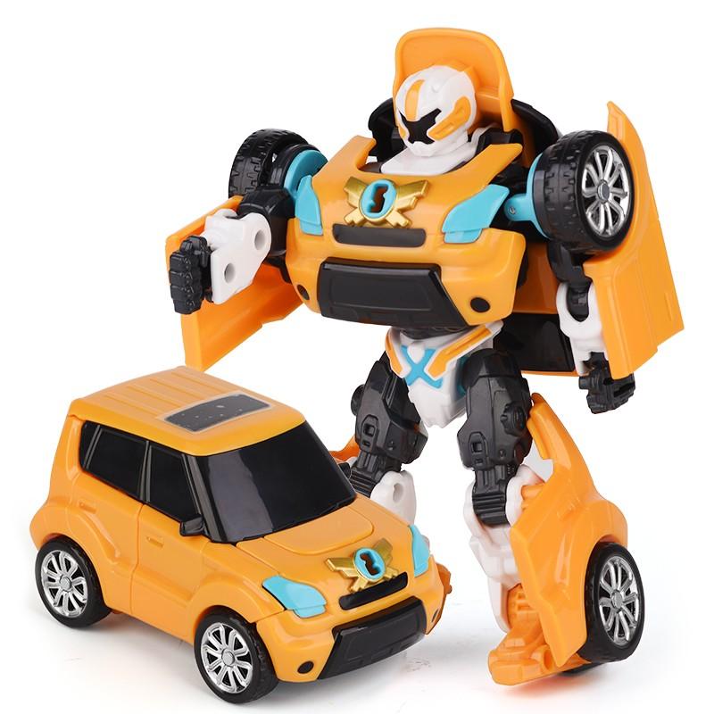 ABS Tobot Transformation Robot Toys Korea Cartoon Brothers Anime Deformation Car Airplane Toys для детей в подарок