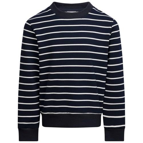 Boys Broadleaf Contrast Striped Long-Sleeved Top