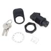 1 Set Locking Push Button Latch For Marine Boat Radio Box, Tool Box, Electronic Box, Motorcycle Glove Box Lock