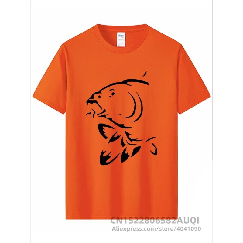Летний топ с круглым вырезом и 3D-принтом рыбы, модная повседневная мужская футболка с коротким рукавом
