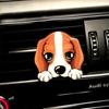 Cartoon Animal Dog Freshener Aromatherapy Car Air Vent Diffuser Clip