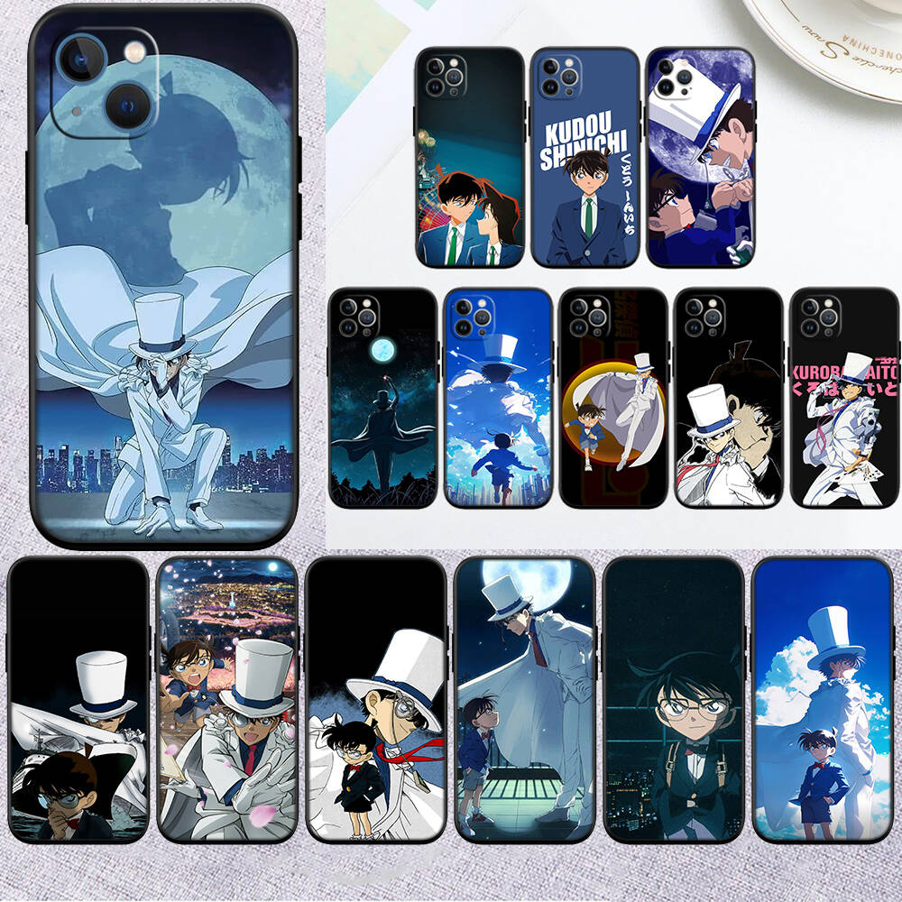 MH39 Detective Conan Phone Shell Case for Redmi Note 8 9 10 11 11S 10C 10X 10A 10T 9A 9C 9T 9S 8T Pro Max Plus Prime
