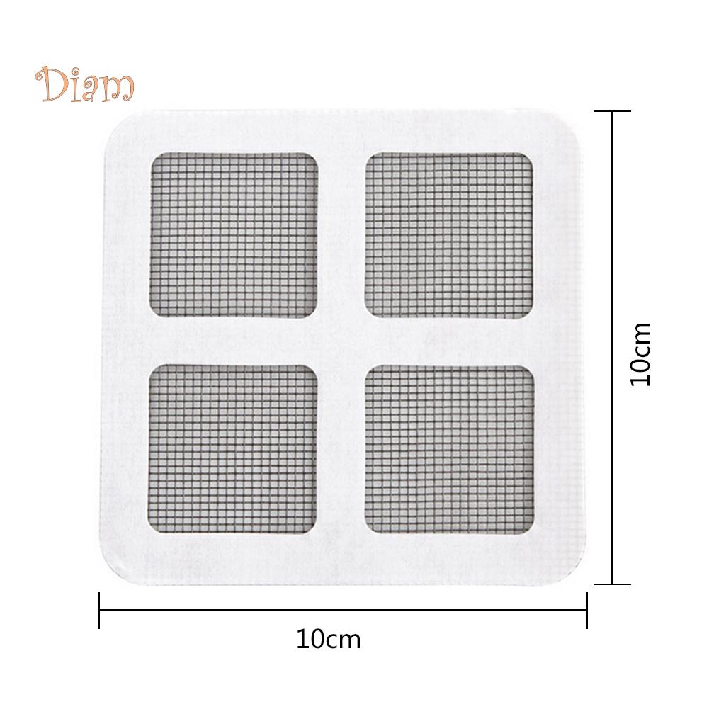 Антимоскитная сетка небольшого размера на форточку 3 шт Размер 10х10 см