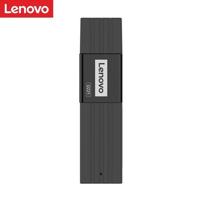 Lenovo D221 Устройство чтения карт памяти TF USB2.0 Двухслотовый адаптер для ПК Устройство чтения карт памяти