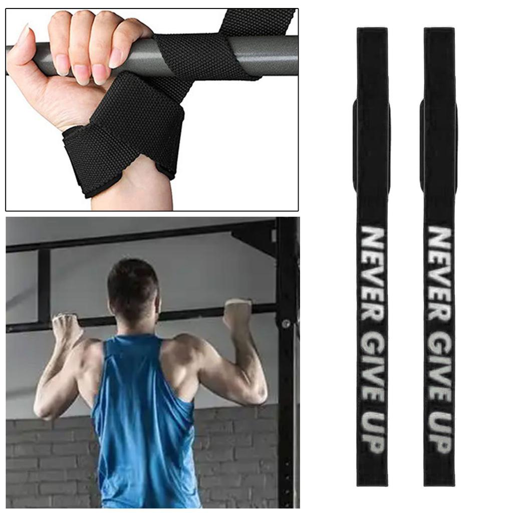 Lifting Strap Wrist Wrap for Strength Training Weightlifting Bodybuilding Fitness Powerlifting Wrist Support Gym Straps