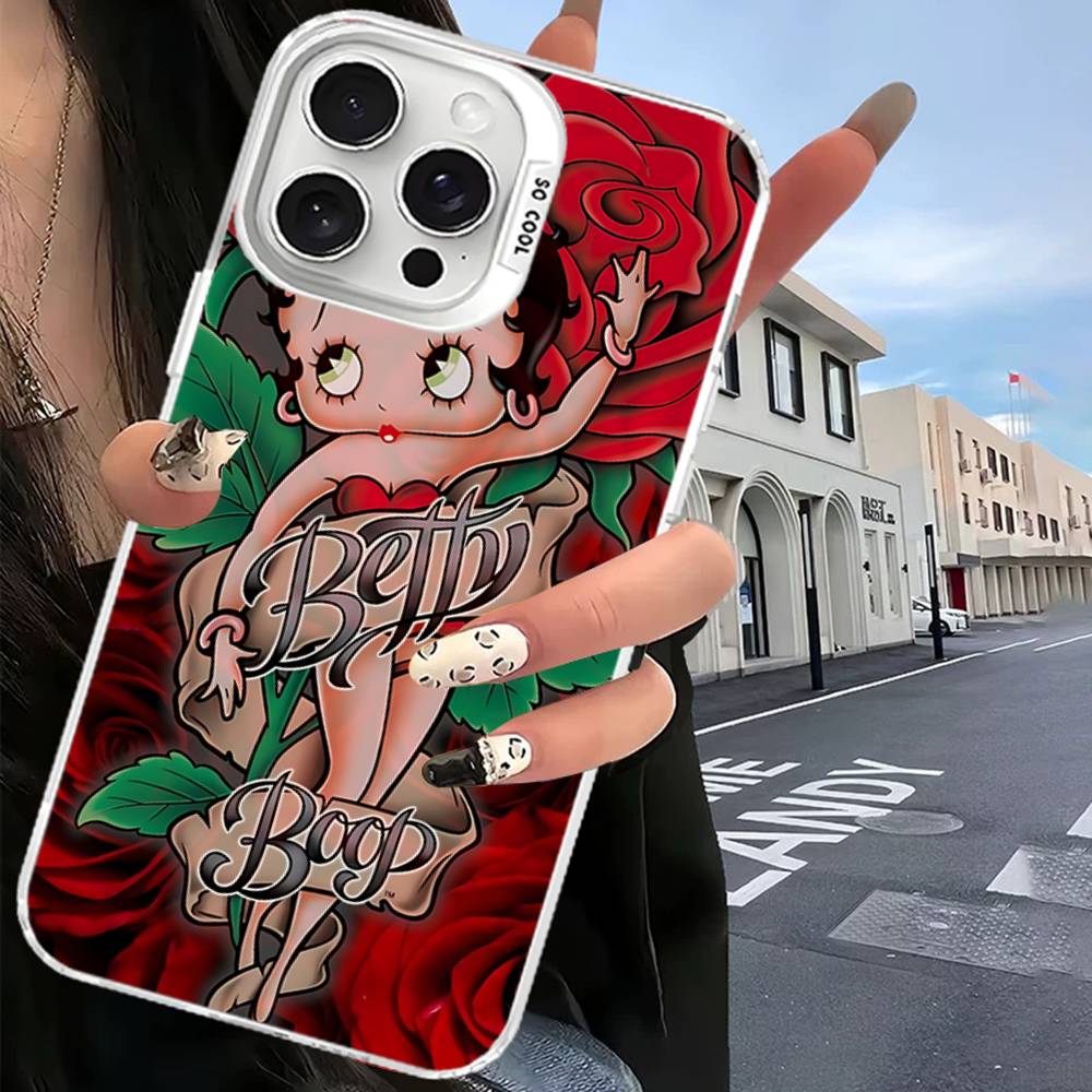 Сексуальные чехлы для телефона B-Bettys Girl для iPhone 17 16 15 14 13 12 11 Plus Pro Max Цветной чехол