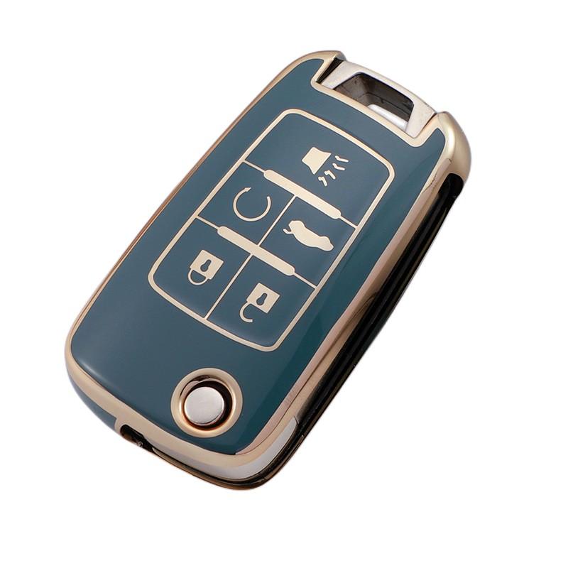Чехол для автомобильного ключа из ТПУ для Chevrolet Cruze Aveo Trax Sail Malibu Captiva Opel Vauxhall Astra J Corsa Insignia Mokka