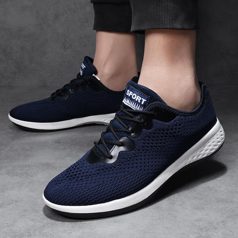 MAEDEF Мужская повседневная обувь Дышащая сетка Легкие Удобные кроссовки для ходьбы Прочная Модная уличная спортивная обувь для мужчин