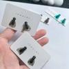 2 пары персонализированных креативных миниатюрных сережек в виде мух для мужчин и женщин, забавные абстрактные нишевые украшения, аксессуары, подарок для пары.