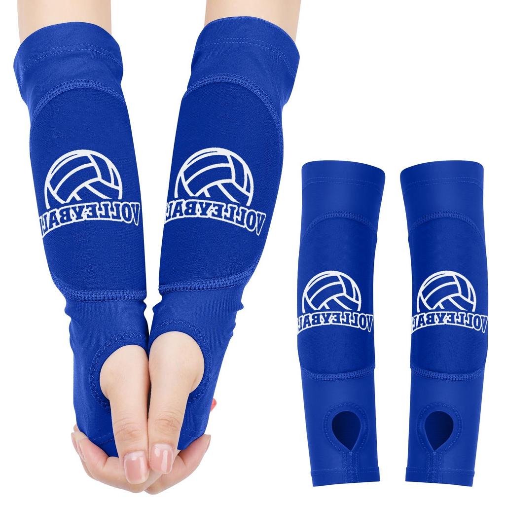 2 Pcs Volleyball Arm Sleeves Forearm Sleeves Volleyball Arm Pads For Boys Girls Teen Youth Wrist Guard