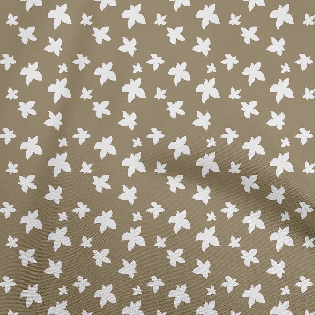 oneOone Cotton Poplin Black Fabric Floral Dress Material Fabric Print Fabric By The Yard 42 Inch