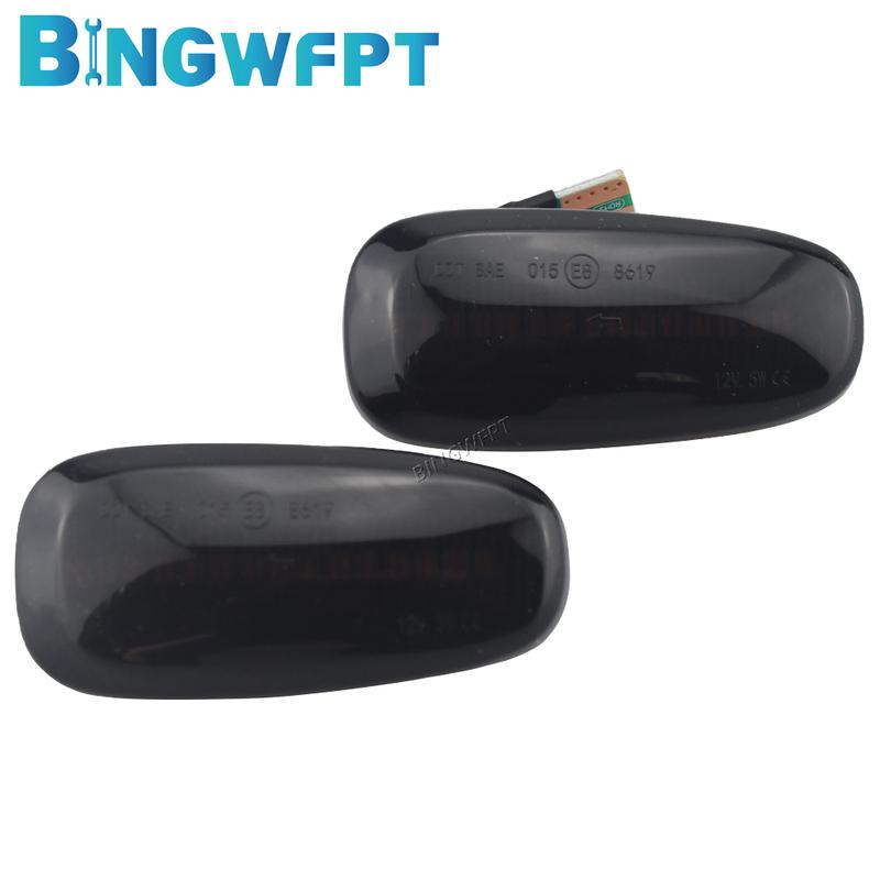2PCS Dynamic Turn Signal Light For Opel Zafira A 1999-2005 Astra G 1998-2009 Car LED Blinker Side Marker Lamp