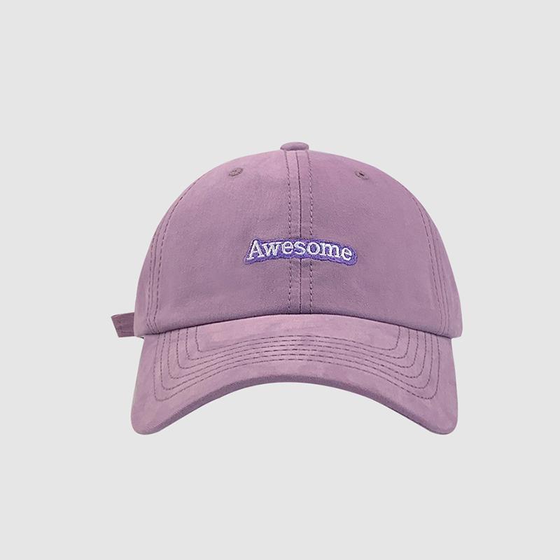 Fashion Solid Color Baseball Hat for Women Summer Cotton Letter Embroidery Peaked Duck Tongeu Cap Girls Casual Sports Hat
