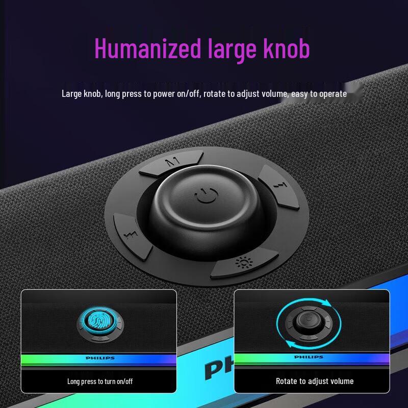 Philips SPA6109 RGB Gaming Bluetooth Speaker