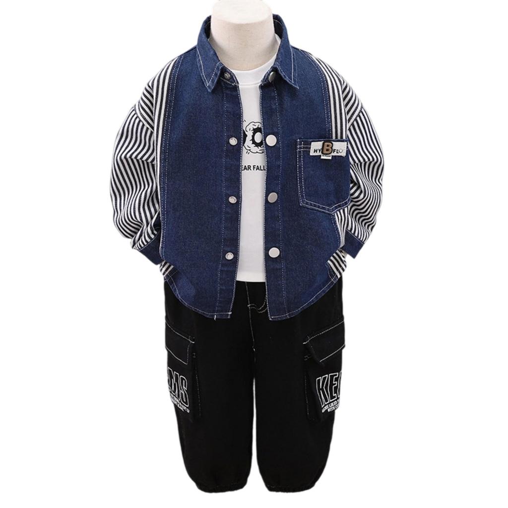 Детский повседневный комплект с длинным рукавом, удобные наряды для повседневной носки