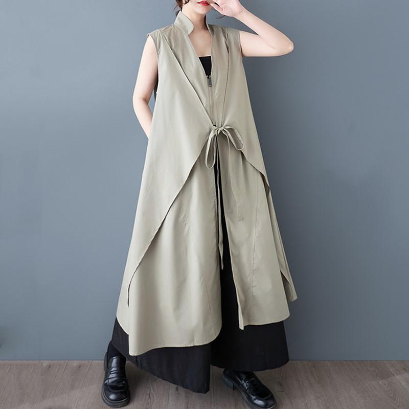 Sleeveless Plus Size Cotton Vintage New In Dresses for Women Casual Loose Long Spring Summer Autumn Dress
