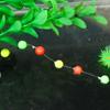 100PCS Hot Stoppers  EPS Bottom Foam Floats Ball Fishing Floats Beads Beans
