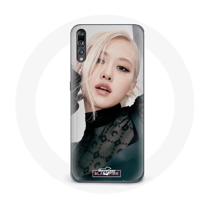 Case for Huawei P20 Blackpink Born Pink Poster Teaser Rosé