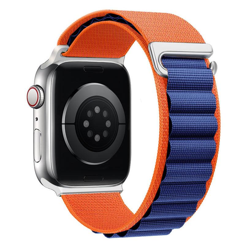 Альпийская петля Ремешок Для apple watch Ultra 2 ремешок 49мм 44мм 40мм 45мм 41мм 46мм 45 мм браслет correa iWatch series 9 8 7 6 3 se 10