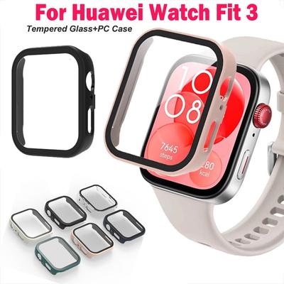 Чехлы для часов для Huawei Watch Fit 3, универсальная защита экрана, жесткий чехол-бампер для ПК, чехол для часов Huawei Watch Fit3