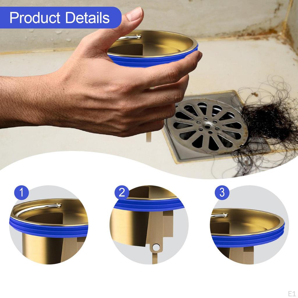 Устойчивый к запахам сливной сердечник для пола с обратным клапаном и пробкой для туалета