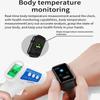 NORTH EDGE H5 Смарт-часы Монитор артериального давления и температуры тела Bluetooth-совместимый женский спортивный фитнес-трекер с функцией вызова