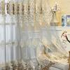 1PC LOZUJOJU 10-20% Blackout European Style Embroidered High-end Atmospheric Sheer Curtain for Living Room Bedroom Home Decor