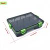 Коробка для хранения рыболовных аксессуаров Большая водонепроницаемая пластиковая коробка Аккуратное хранение приманок для рыбалки на открытом воздухе