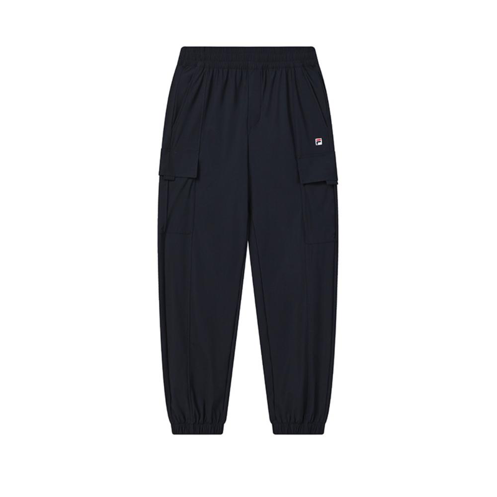 Fila Оригинальные стильные модные спортивные повседневные брюки Cool Touch для мужчин Легендарно-синие F61M629601FNV