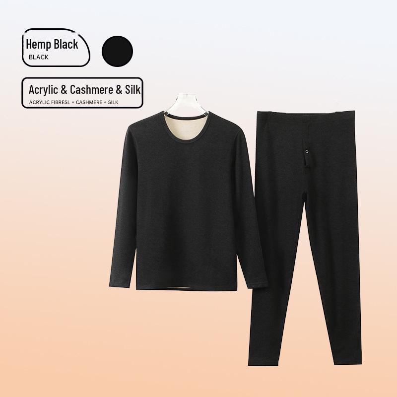Термобелье из кашемира и шелка осень-зима: Теплый костюм для мужчин и женщин