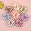 8PCS Candy Color Telephone Wire Line Elasticity Rubber Band Elastic Hair Rope For Kid Girls Scrunchies Headbands Headwear